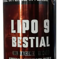 Lipo 9 Bestial 120 Cápsulas Ultra Concentrated Fnl Sabor Sin